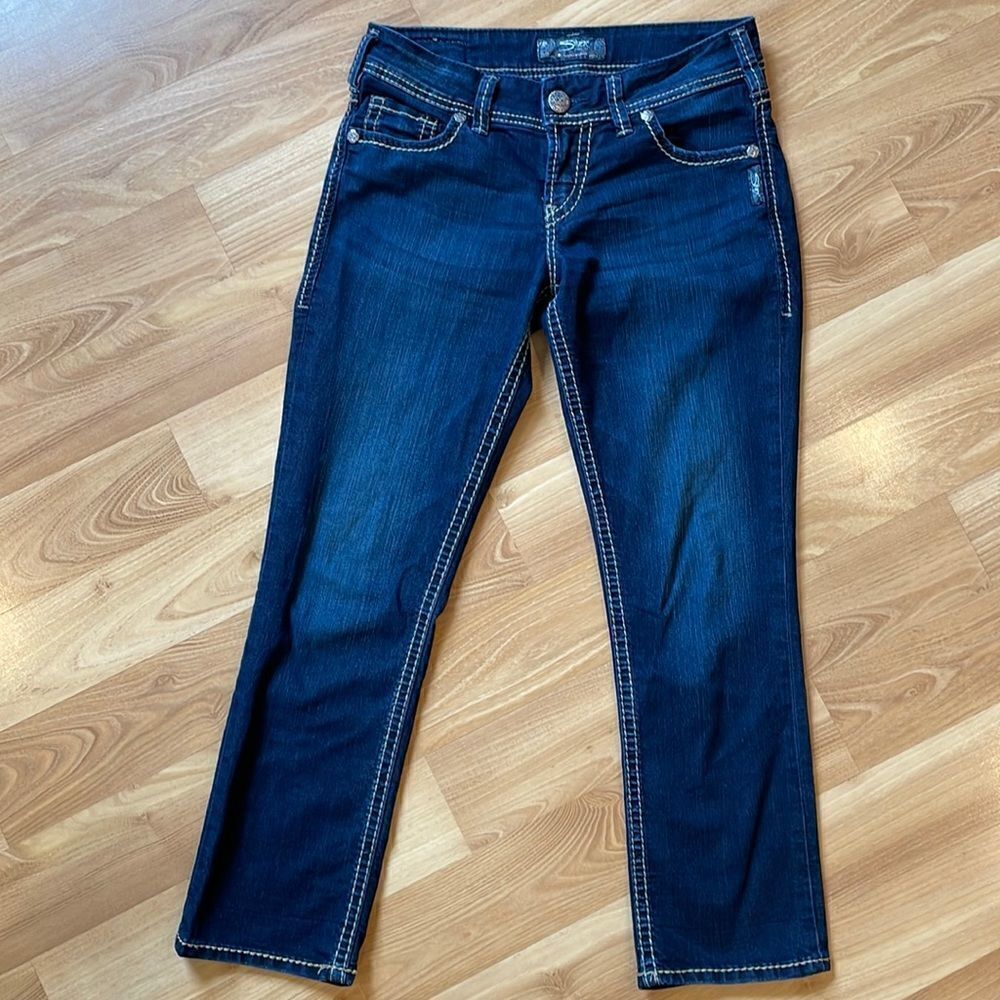 Silver Jeans Cropped Womens size 29